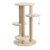 Two by Two Fir Multilevel Cat Tree and Scratch Pad