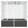 Bird Cage Anthracite 84.1"x85.6"x83.3" Galvanized Steel