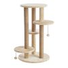 Two by Two Fir Multilevel Cat Tree and Scratch Pad