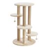 Two by Two Fir Multilevel Cat Tree and Scratch Pad